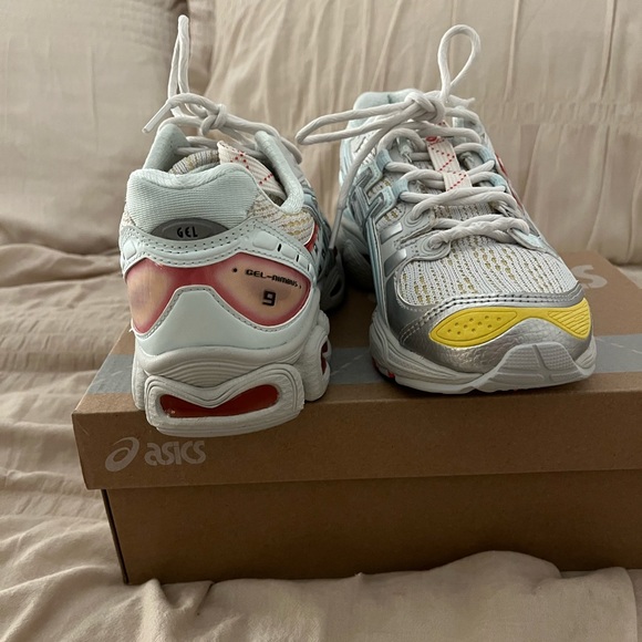 ASICS gel nimbus 9 glacier grey soothing sea men's size 5 women's 6.5 UK 4 - Picture 7 of 7